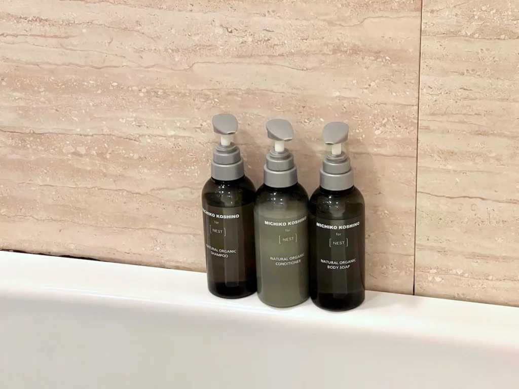 Nest Hotel Naha Nishi 沖繩那霸飯店 沐浴備品