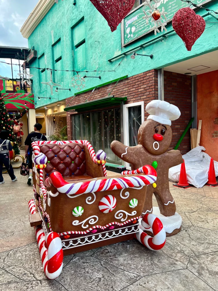 沖繩美國村聖誕節造景