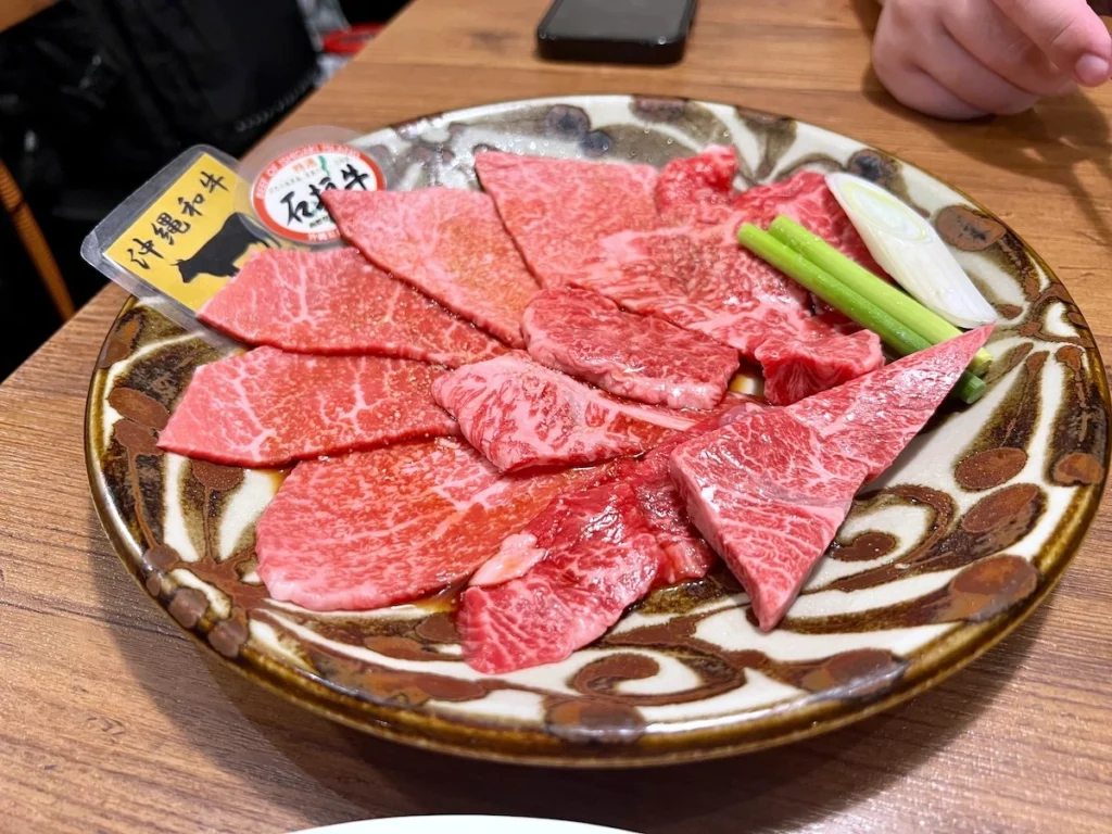 Buchi Kumojiten 沖繩那霸燒肉店 黑毛和牛拼盤