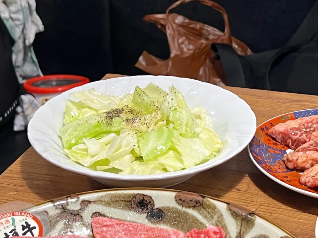 Buchi Kumojiten 沖繩那霸燒肉店生菜