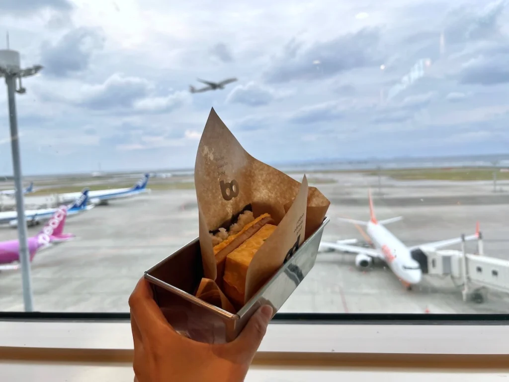 那霸機場 po飯糰