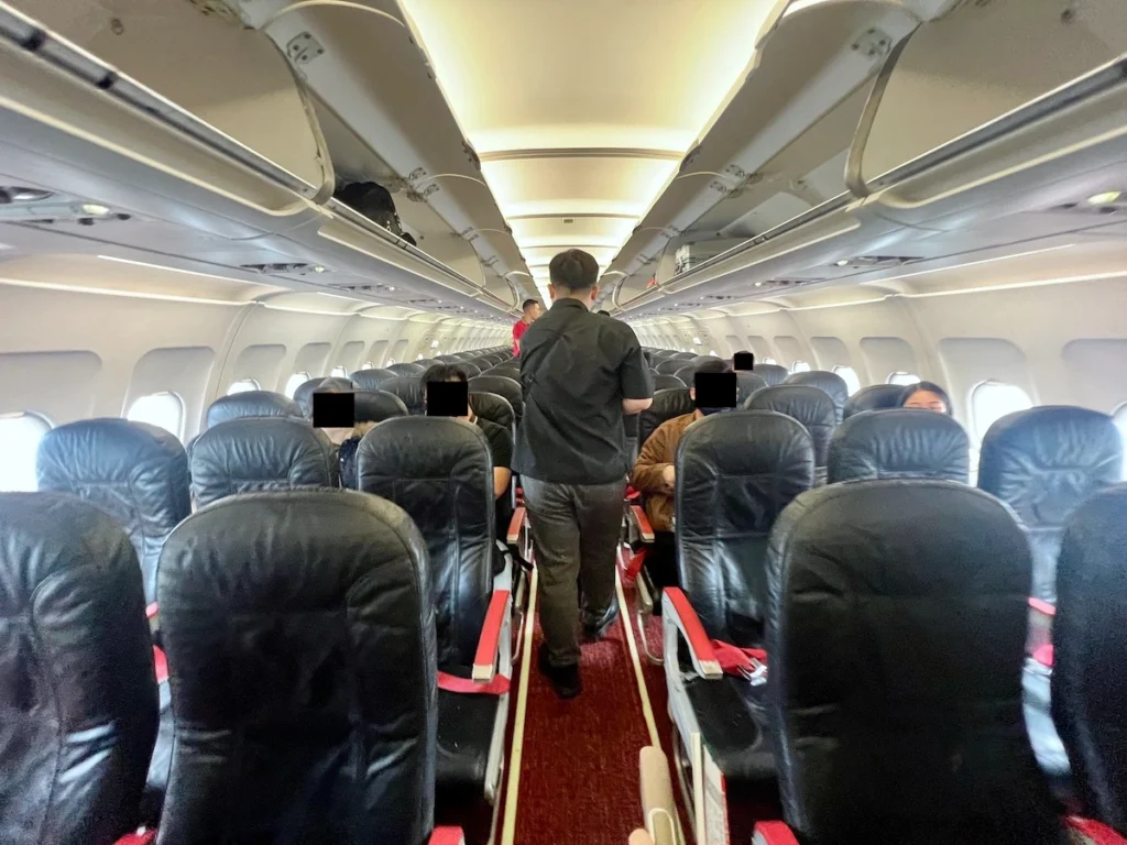 泰越捷航空 VZ568 機型座位