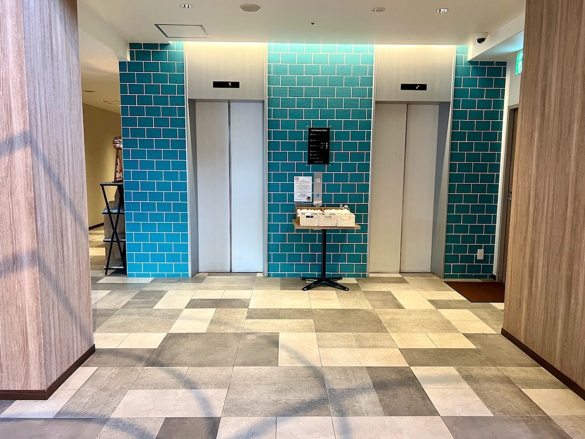 tissage hotel naha 沖繩那霸飯店 兩台電梯