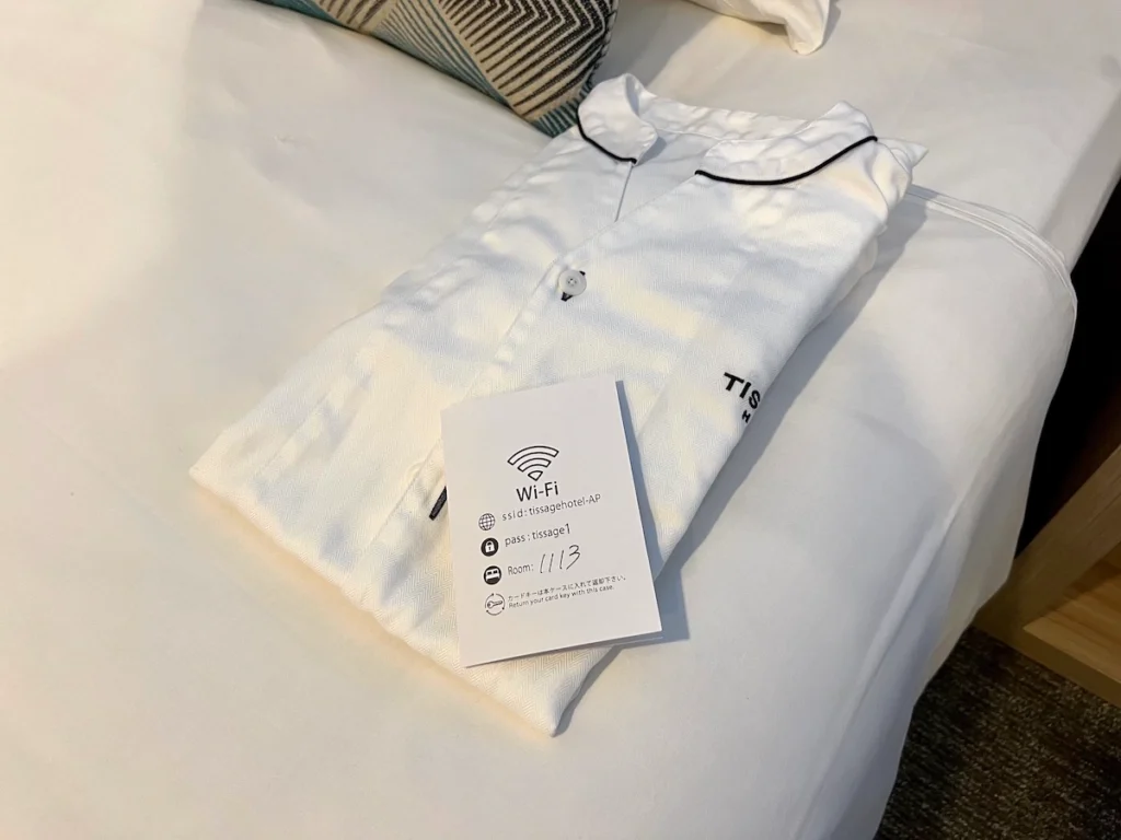 tissage hotel naha 沖繩那霸飯店睡衣