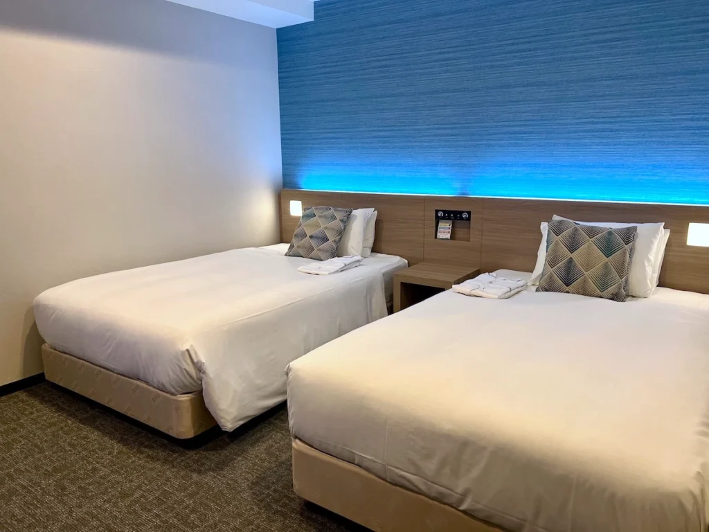 tissage hotel naha 沖繩那霸飯店兩床房 twin room