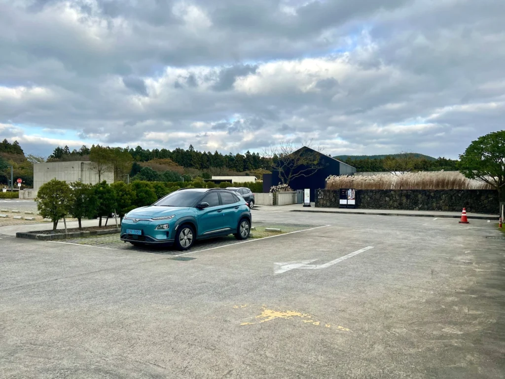 Blue Bottle Jeju 濟州島藍瓶咖啡停車場