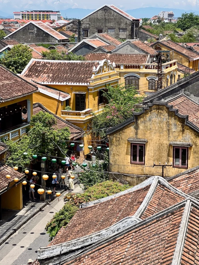 會安古鎮 咖啡廳天台景色