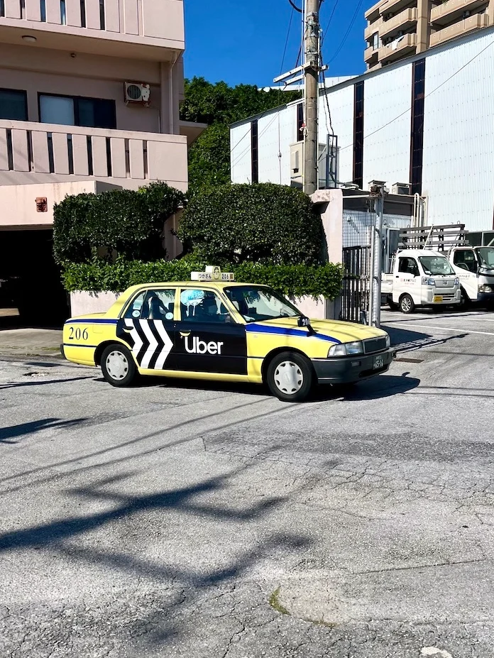 沖繩計程車 Uber