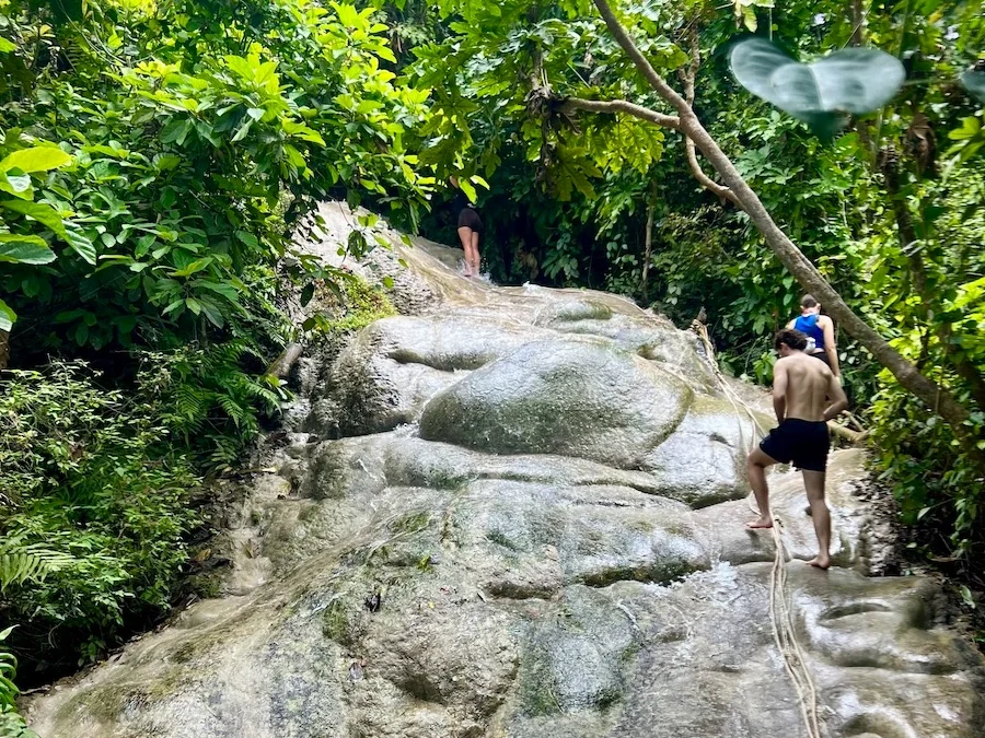 黏黏瀑布 Bua Tong Waterfall 