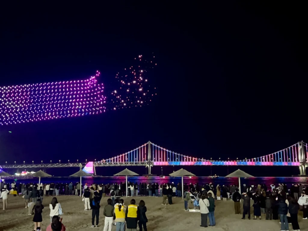 廣安里無人機燈光秀