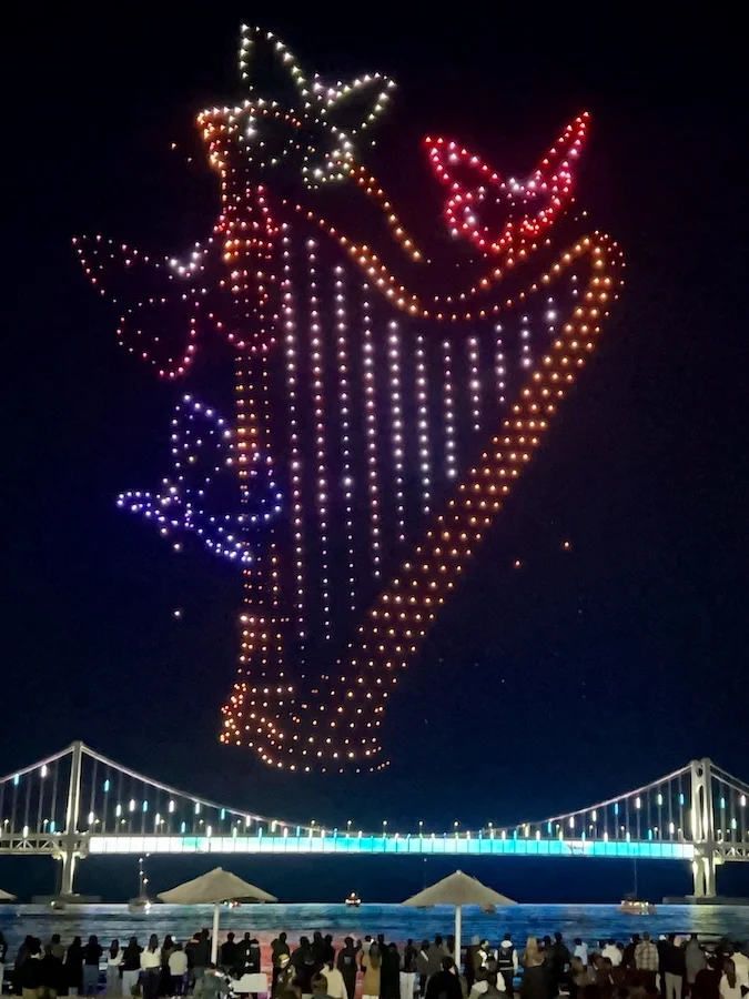 廣安里無人機燈光秀