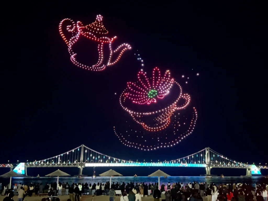 廣安里無人機燈光秀