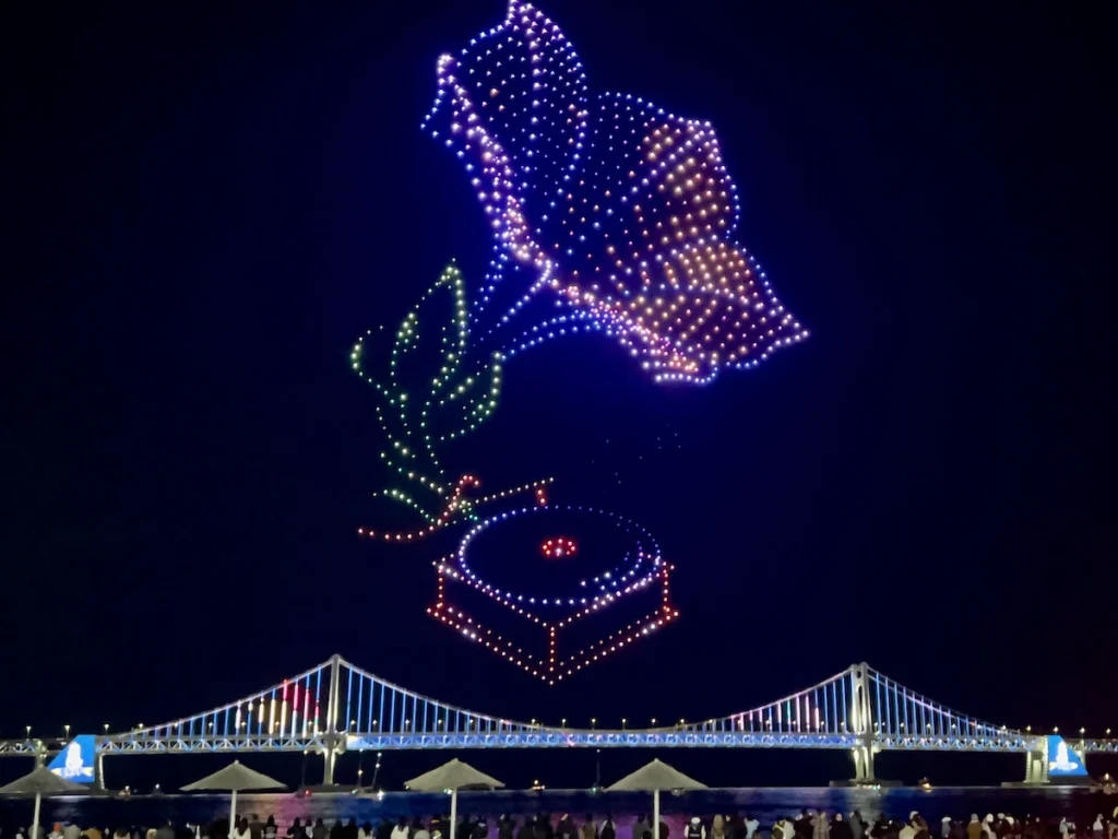 廣安里無人機燈光秀