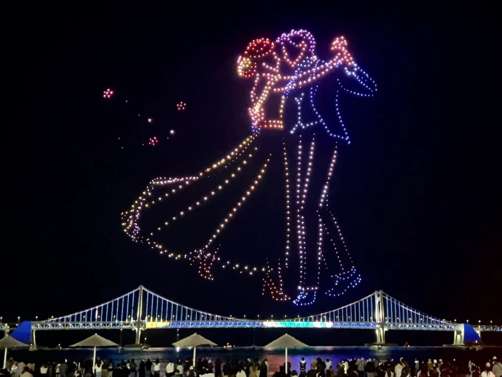 廣安里無人機燈光秀