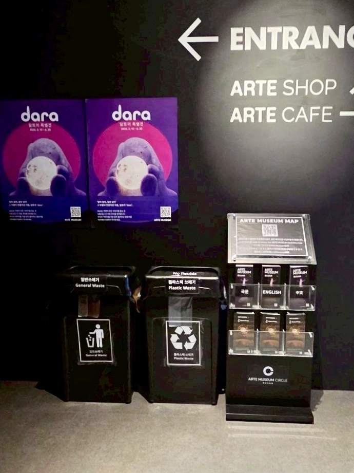 Arte Museum 釜山導覽地圖