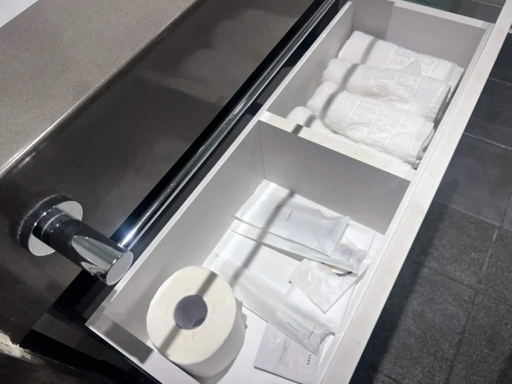 Browndot Haeundae 海雲台棕點飯店 備品與毛巾