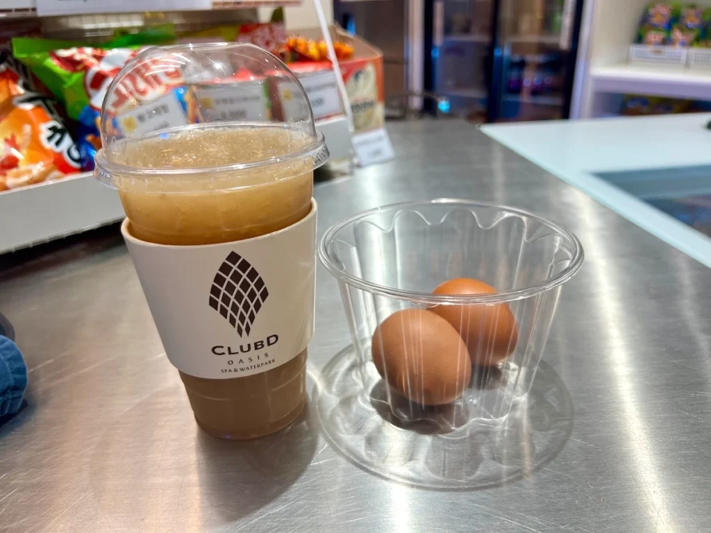 Club D Oasis甜米釀與烤雞蛋