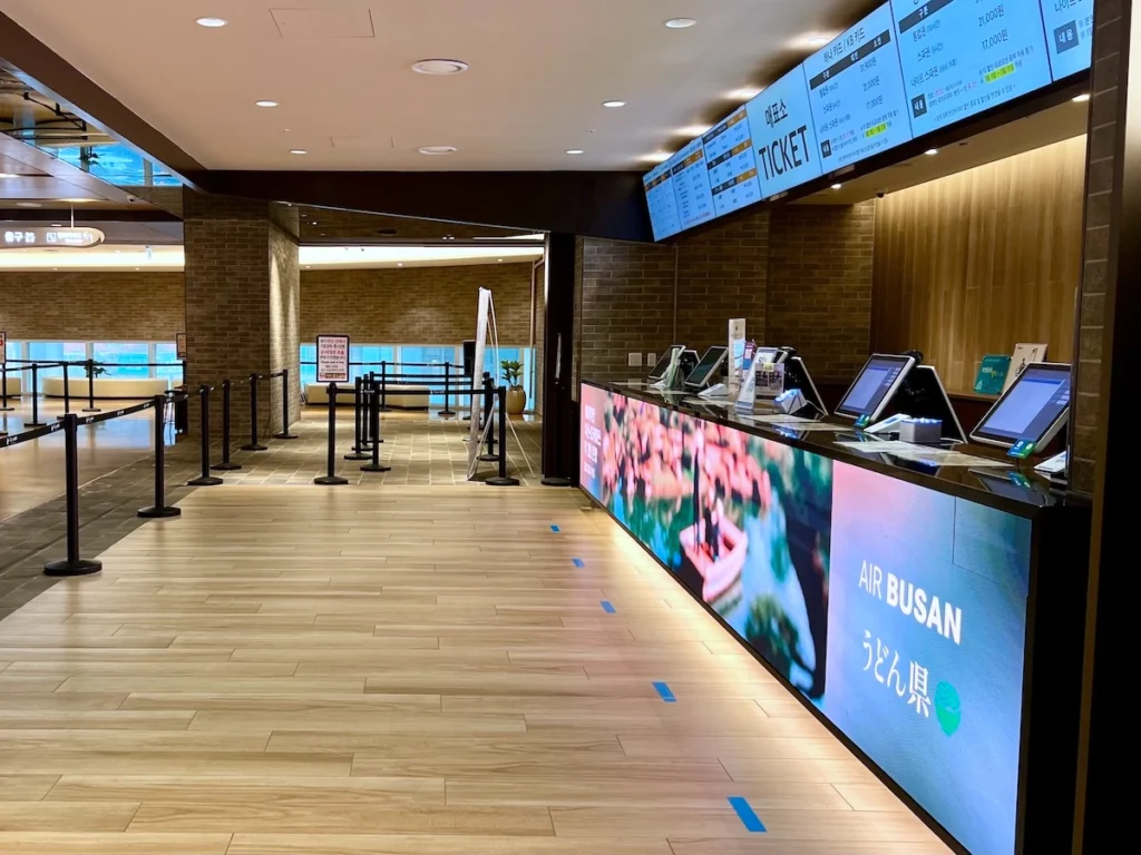 釜山汗蒸幕Club D Oasis售票處