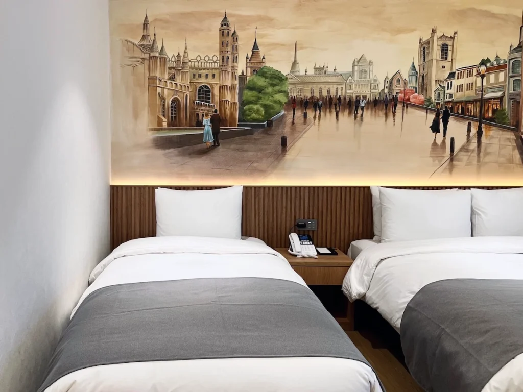 Hotel Guess Who Gwangalli 廣安里飯店房間