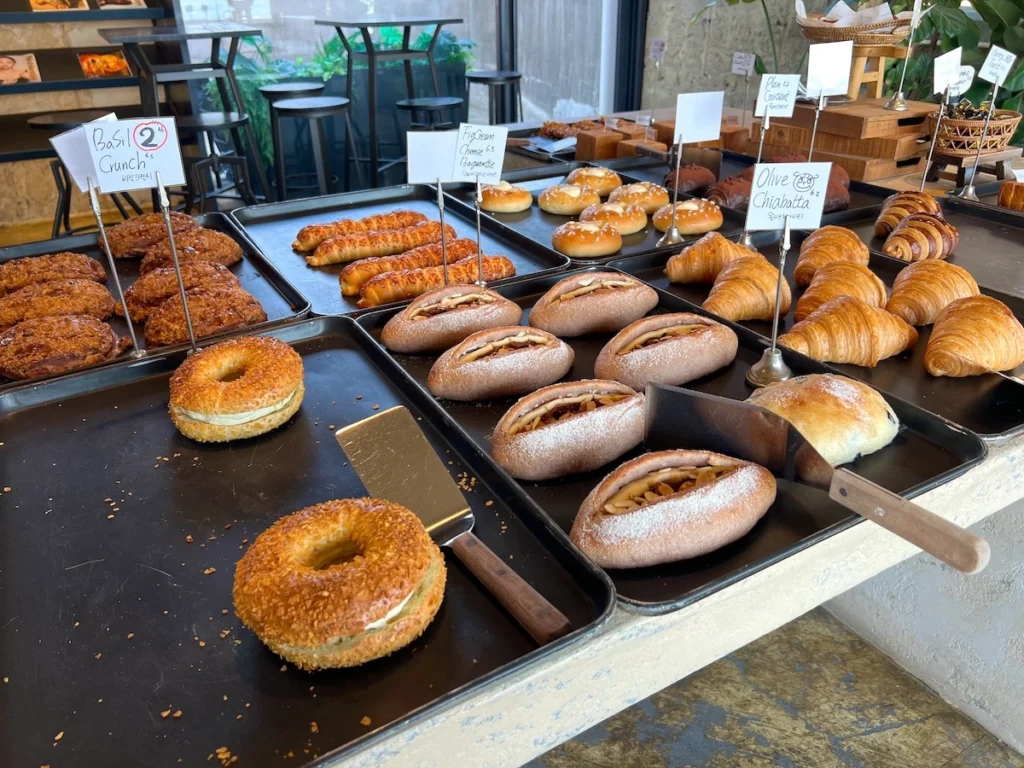 釜山青沙浦咖啡廳 Liberta 麵包