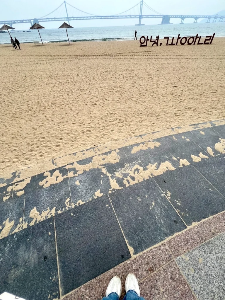 廣安里無人機燈光秀 最佳觀賞位置