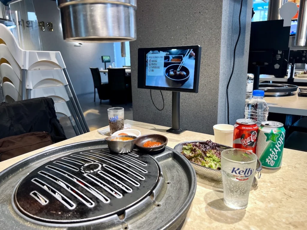 熟成到廣安里店桌面