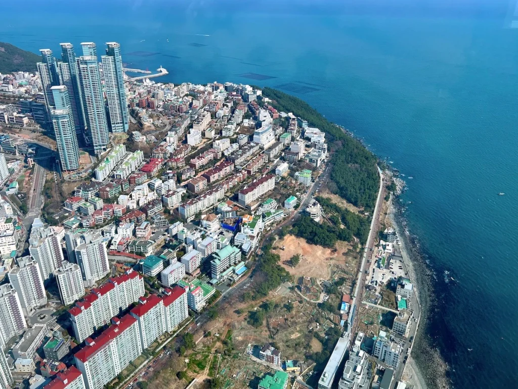 Busan X the Sky 觀景台景色