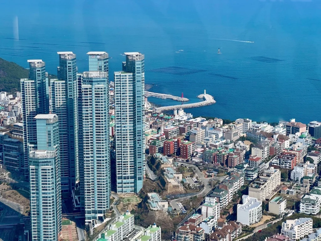 Busan X the Sky 觀景台景色