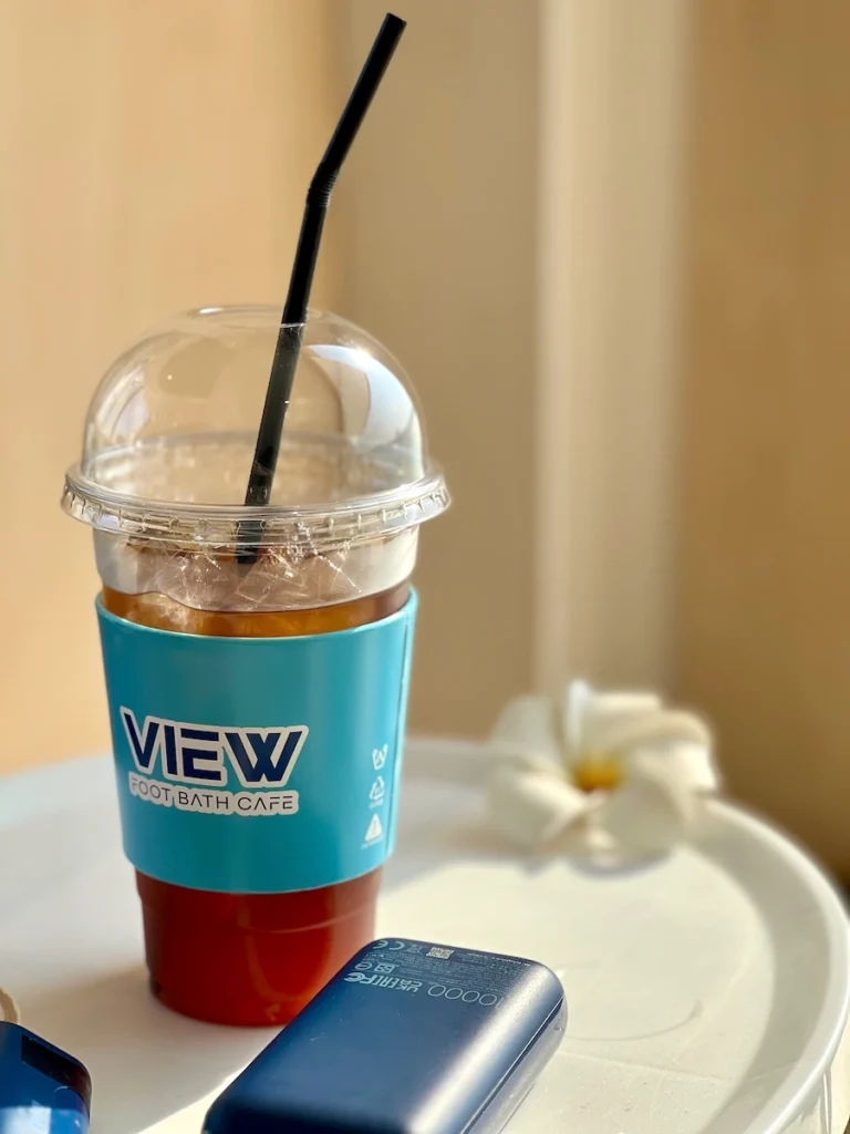 Footbath Cafe View 白美式咖啡