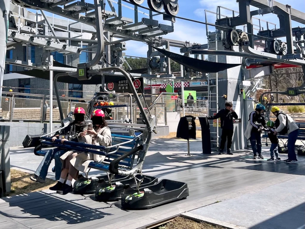 Skyline Luge Busan 纜車