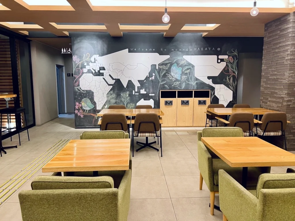 蒙坦博多旅館 montan Hakata 交誼廳