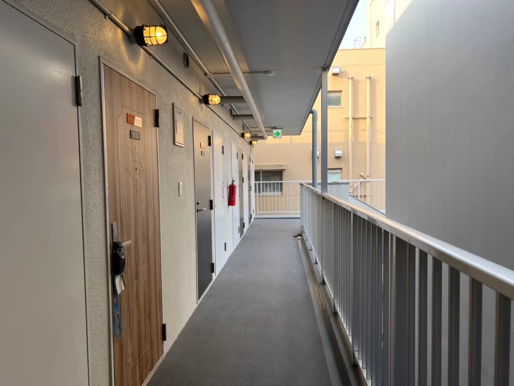 蒙坦博多旅館 montan Hakata 走廊