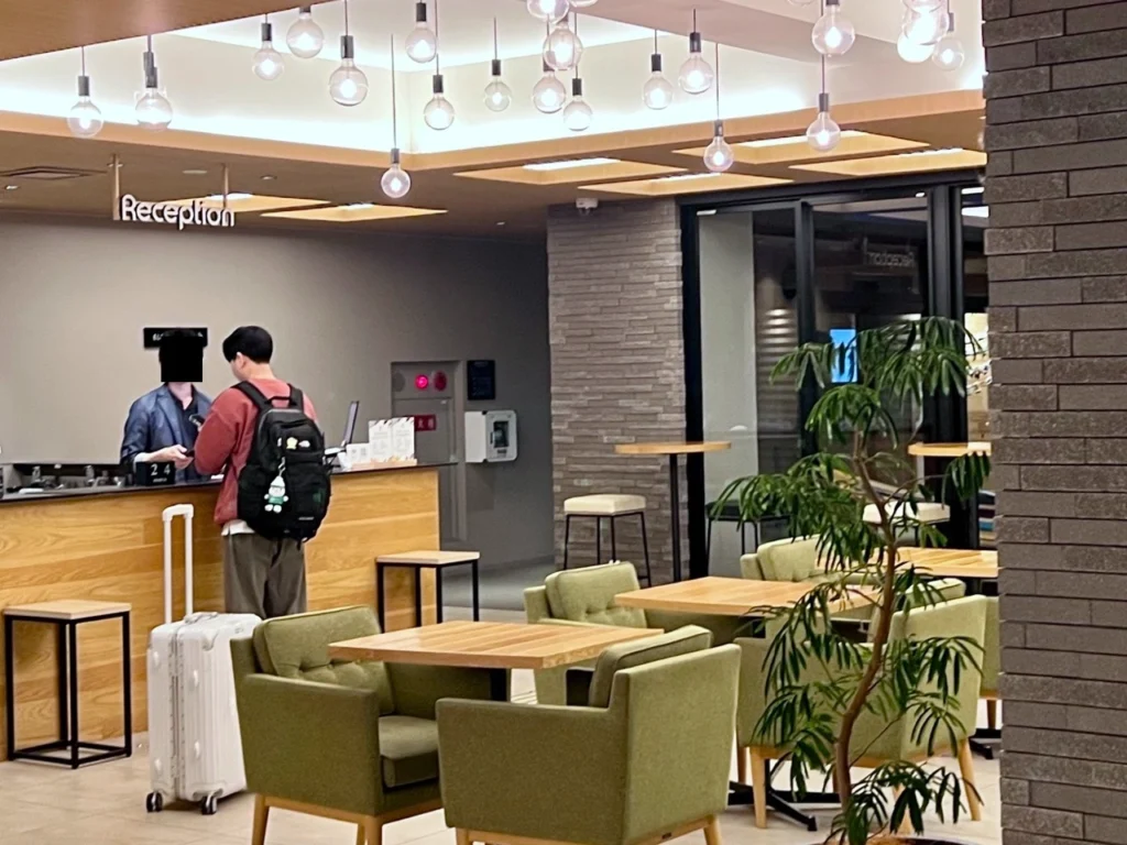 蒙坦博多旅館 montan Hakata 櫃檯