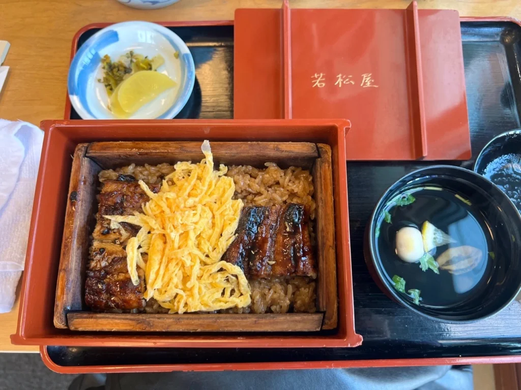 柳川若松屋鰻魚飯