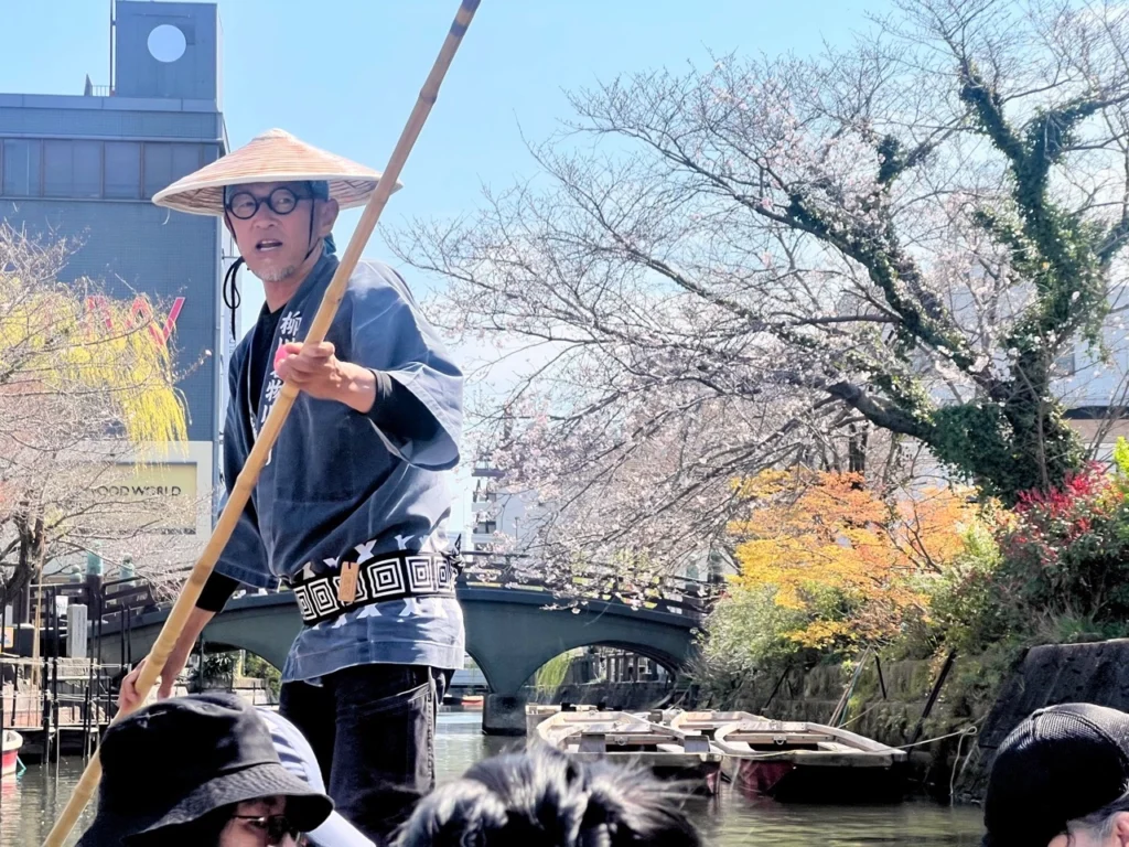 柳川遊船賞櫻