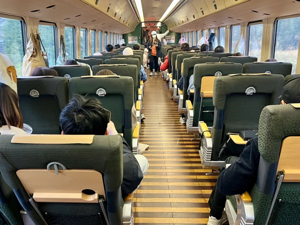 由布院之森車廂