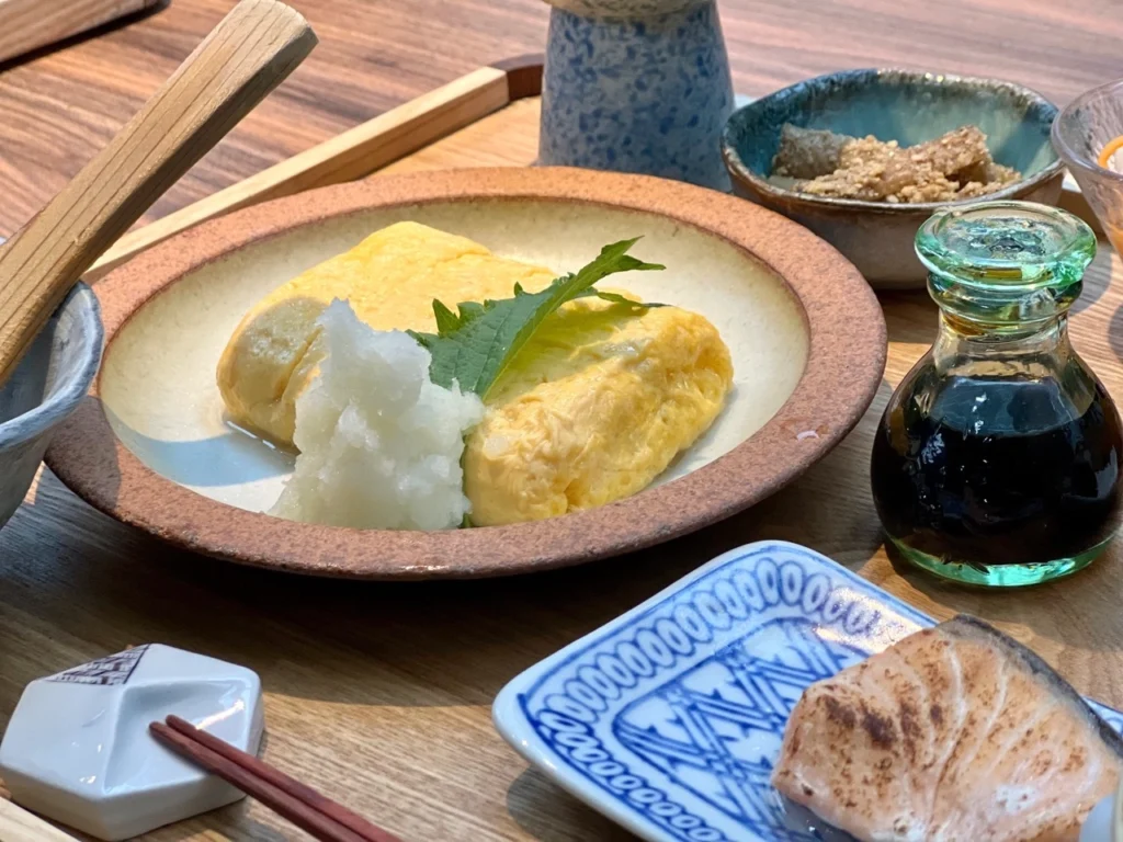 食堂おわん 早餐玉子燒
