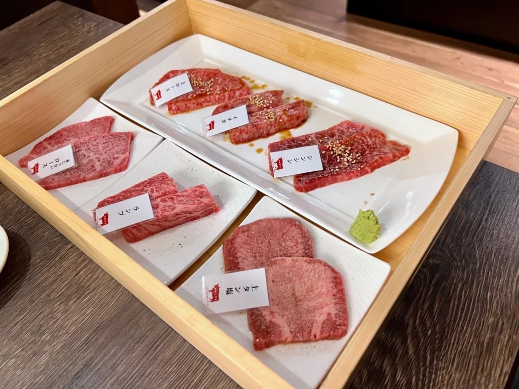 福岡燒肉上 特級拼盤