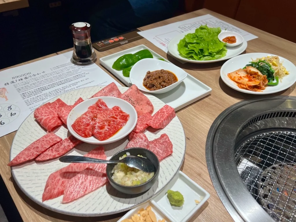福岡藥院燒肉 特選和牛七種拼盤套餐