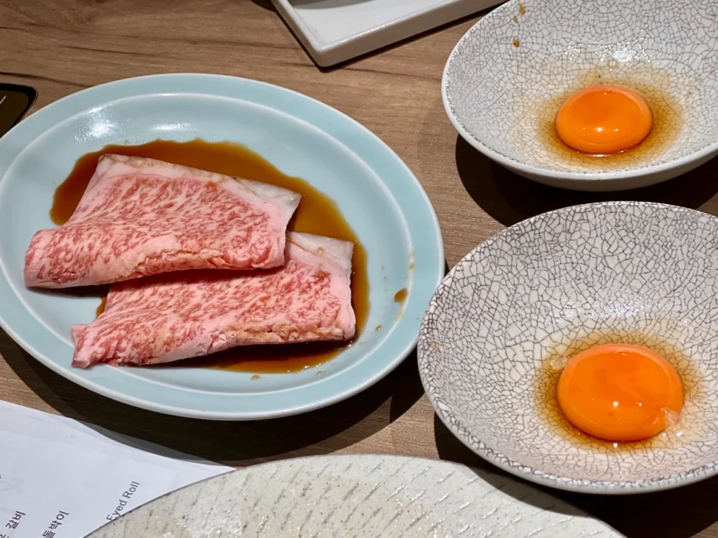 福岡藥院燒肉 壽喜燒沙朗牛