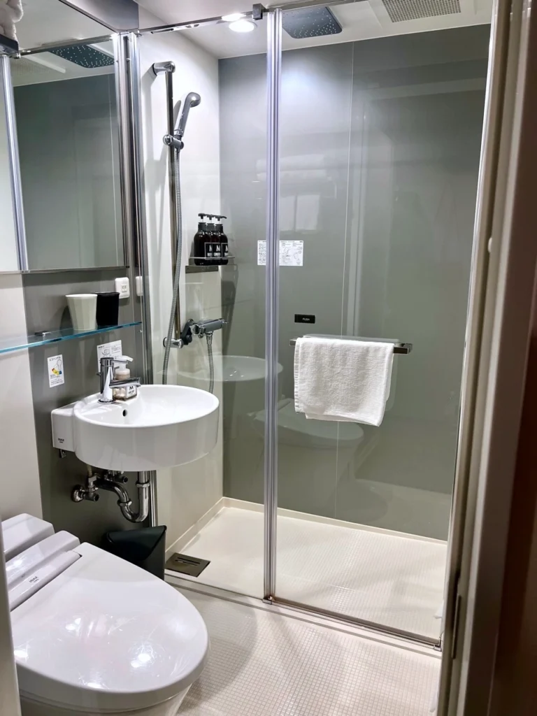Hotel The M's Kyoto 淋浴間