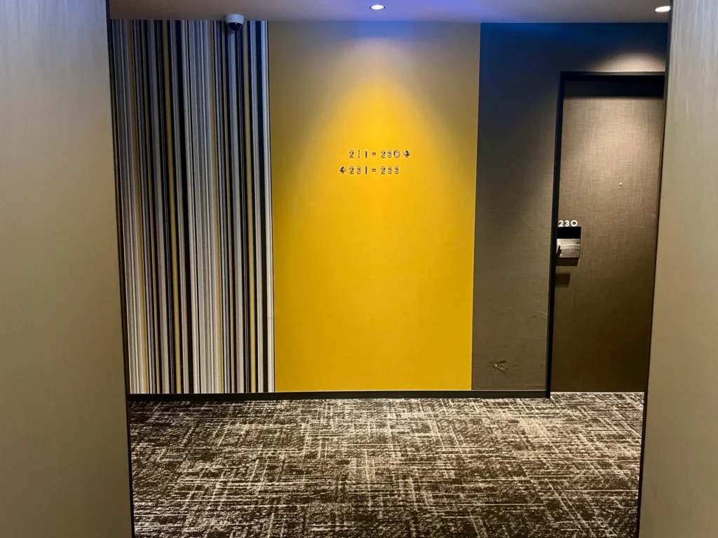 Hotel The M's Kyoto 房間走廊