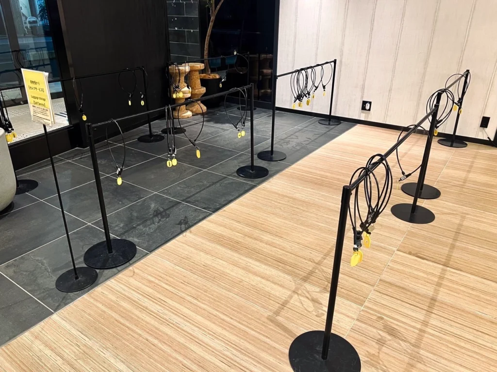 Hotel The M's Kyoto 行李寄放