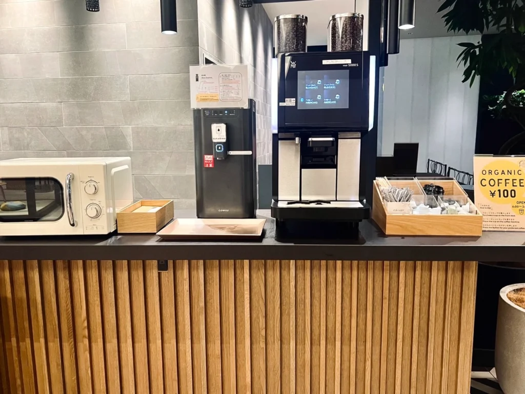 Hotel The M's Kyoto 微波爐 飲水機 咖啡機