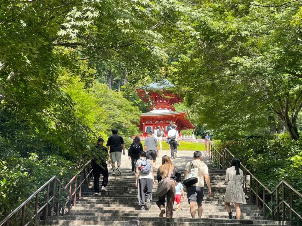 大阪勝尾寺階梯