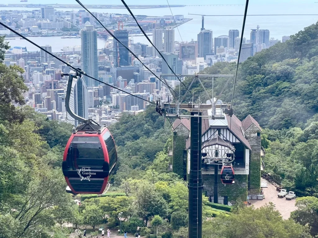 神戶布引香草園纜車